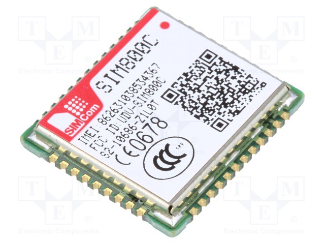 Module: GSM/Bluetooth; 85600bps; 2G,3.0 EDR; 42pad SMT; SMD; GPRS