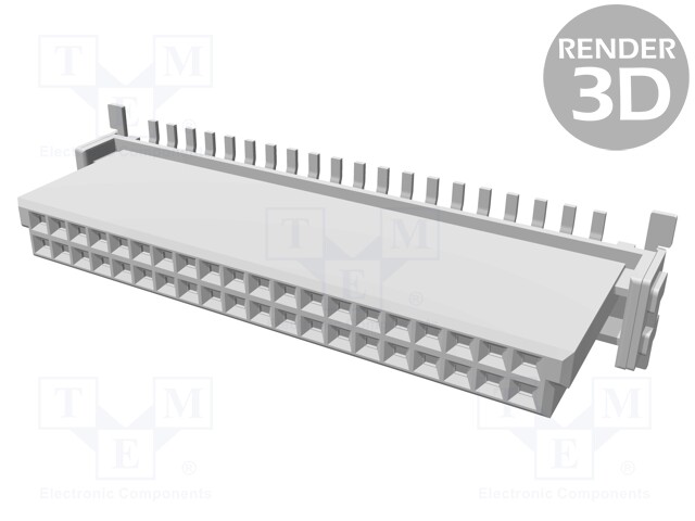 Connector: PCB to PCB; female; PIN: 40; 1.27mm; Series: har-flex