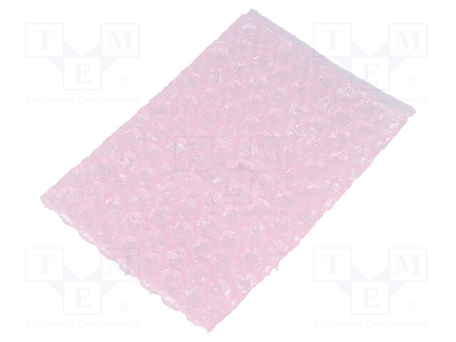 Protection bag; ESD; L: 150mm; W: 100mm; Mat: polyetylene; pink