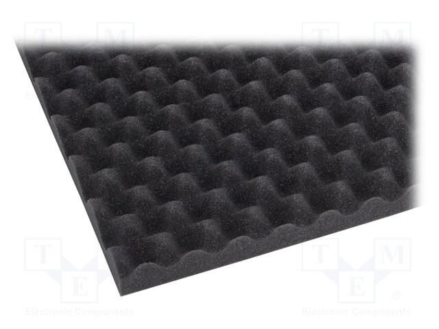 Sound absorbing sponge; 1000x500x30mm