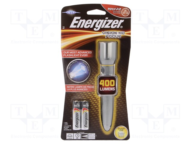 Torch: LED; waterproof; 4h; 400lm