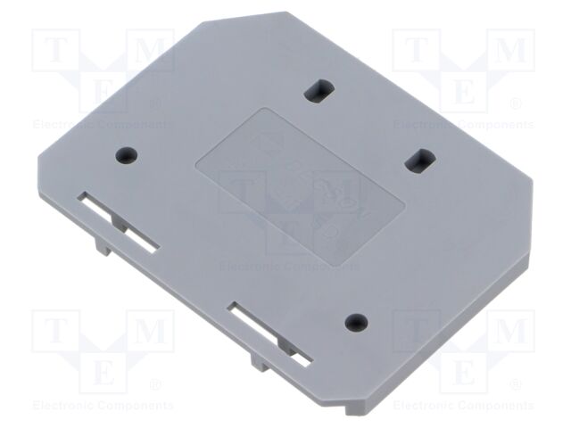 Separating plate; grey