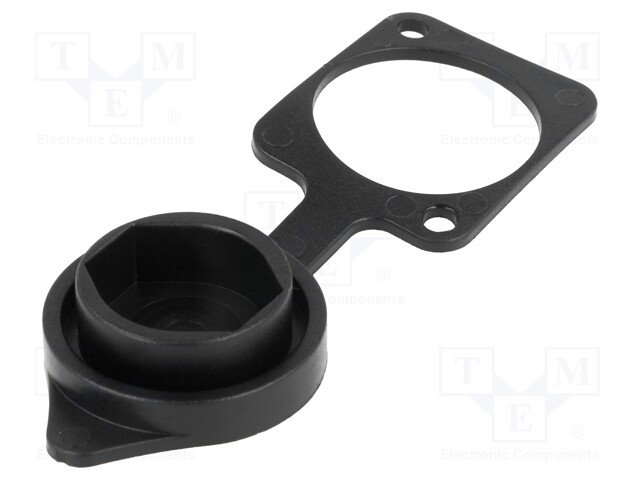 Socket cover; Application: for USB sockets; 19x24mm