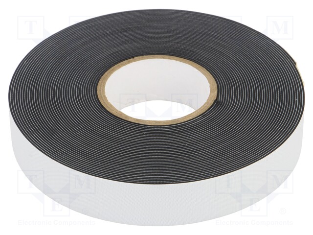 Tape: self-amalgamating; black; 19mm; L: 9m; Thk: 0.76mm; -40÷90°C