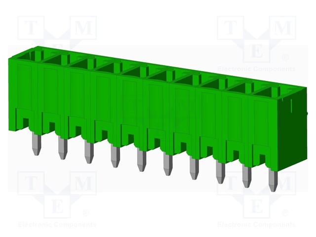 Connector: pluggable terminal block; socket; male; straight; THT