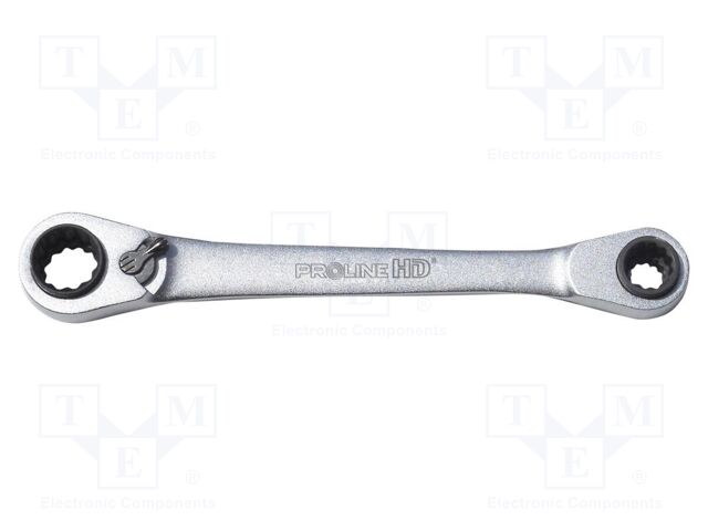 Wrench; box,with ratchet; 16mm,17mm,18mm,19mm; with switch; HD