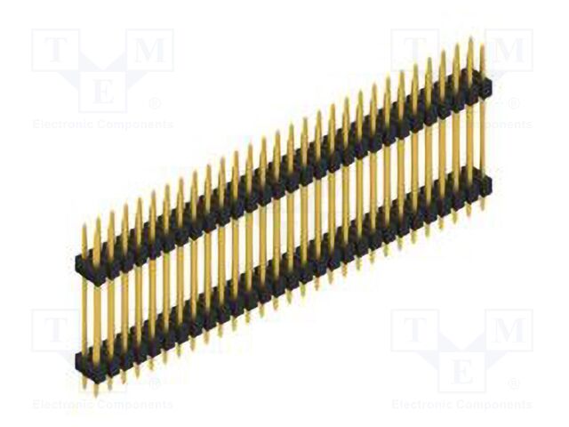 Connector: pin strips; pin header; male; PIN: 58; 2.54mm; THT; 2x29