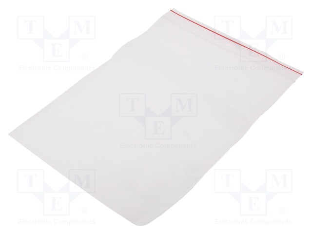 Self-seal bag; L: 230mm; Width: 170mm; Pcs: 100; Thick: 45um