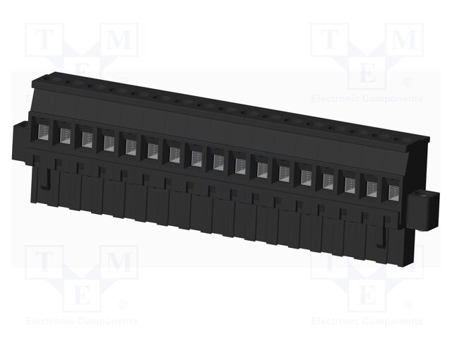 Connector: pluggable terminal block; plug; female; angled 90°