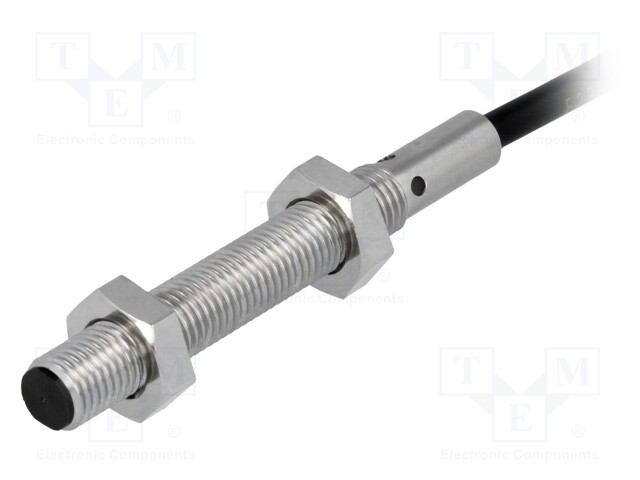 Sensor: inductive; Output conf: PNP / NC; 0÷2mm; 10÷30VDC; M8; IP67