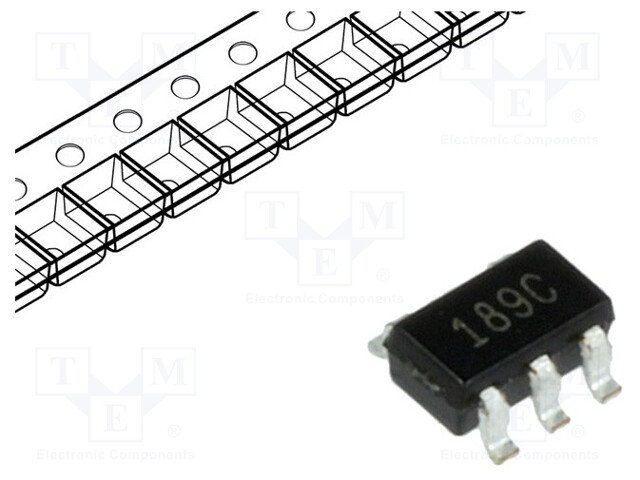 PMIC; DC/DC converter; Uoper: 2.9÷5.5V; Uout: 1.875V; SOT23-5; buck