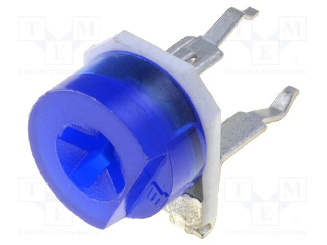 Potentiometer: mounting; single turn,horizontal; 50kΩ; 200mW