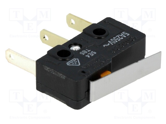 Microswitch SNAP ACTION; with lever; SPDT; 5A/125VAC; ON-(ON)