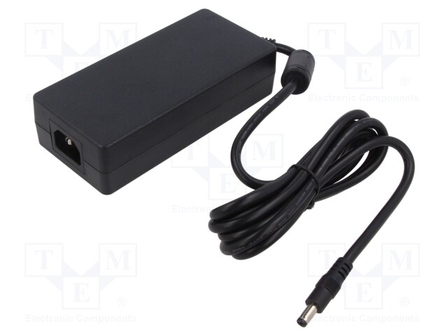 Power supply: switched-mode; 36VDC; 6.11A; Out: 5,5/2,1; 160W; 92%