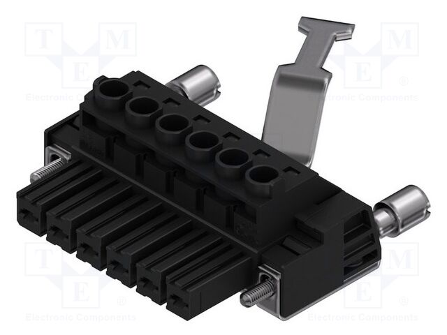 Pluggable terminal block