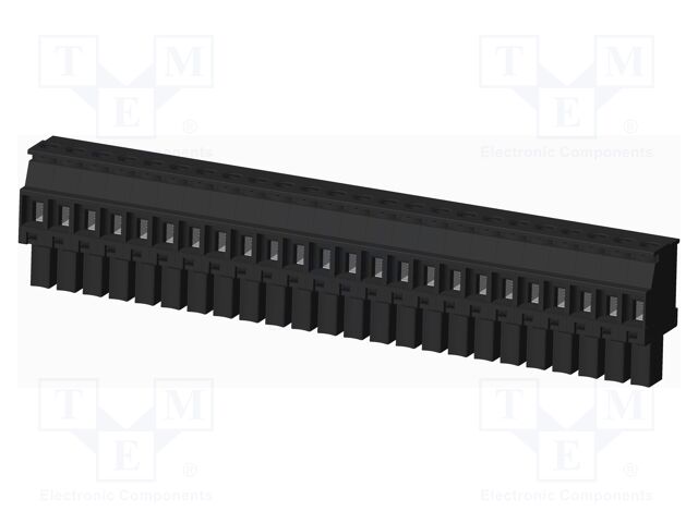 Connector: pluggable terminal block; plug; female; angled 90°