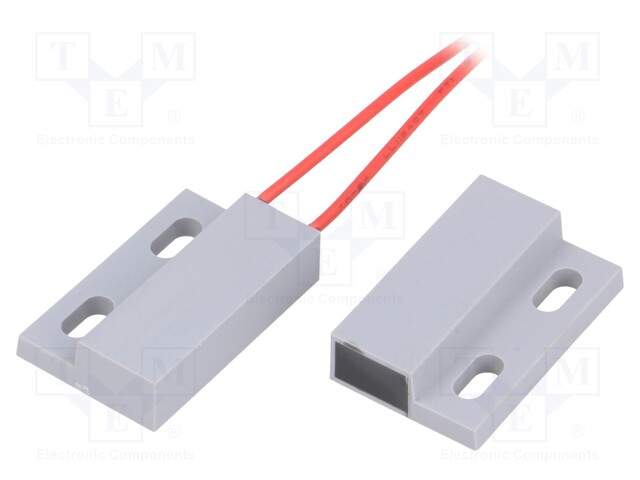 Reed switch; Pswitch: 10W; 29x18.8x6.9mm; Connection: lead; 500mA