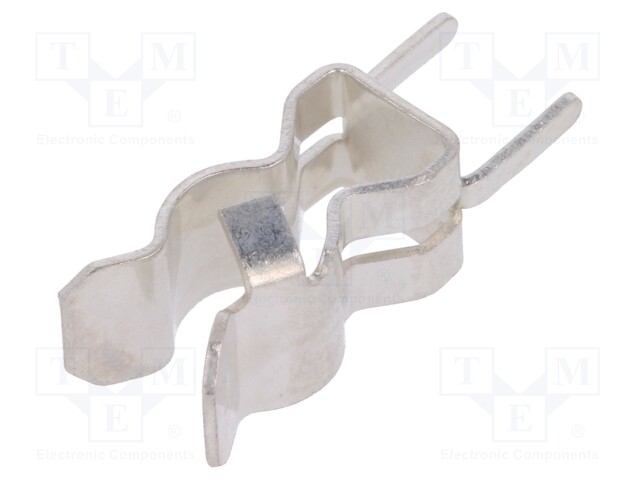 Fuse clips; cylindrical fuses; Mounting: THT; 5x20mm; 6.3A; 5mm