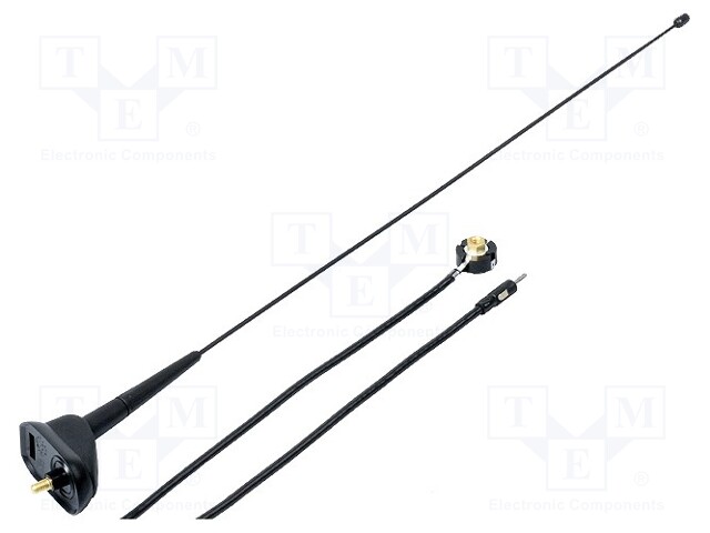 Antenna; car top; 0.536m; AM,FM; Fiat; 2.53m