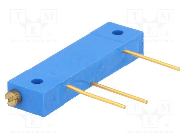 Potentiometer: mounting; multiturn; 20kΩ; 1W; No.of el.turns: 22