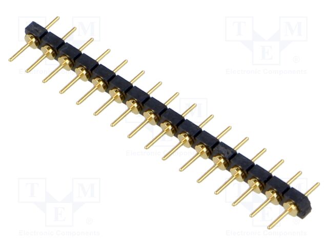 Stacking Board Connector, Low Profile, BBL Series, 16 Contacts, Header, 2.54 mm, Through Hole