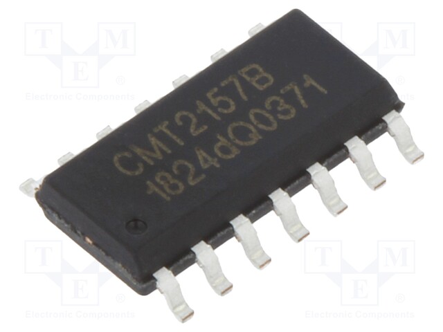 Integrated circuit: transmitter RF; 3-wire SPI; SOP14; 13dBm