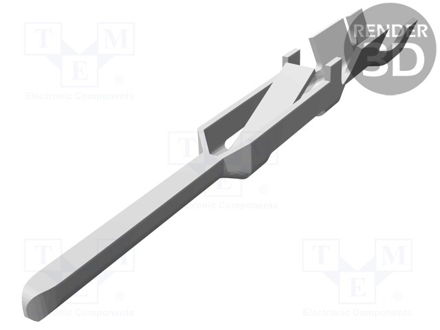 Contact; male; 0.12÷0.5mm2; 26AWG÷20AWG; EI; tinned; crimped; 2.5mm