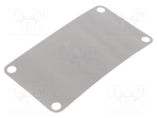Heat transfer pad: graphite; L: 104.4mm; W: 59.4mm; Thk: 0.2mm