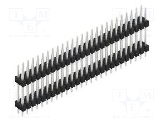 Connector: pin strips; pin header; male; PIN: 52; 2.54mm; THT; 2x26