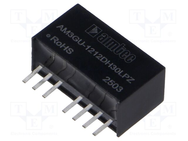 Converter: DC/DC; Protection: short circuit protection SCP