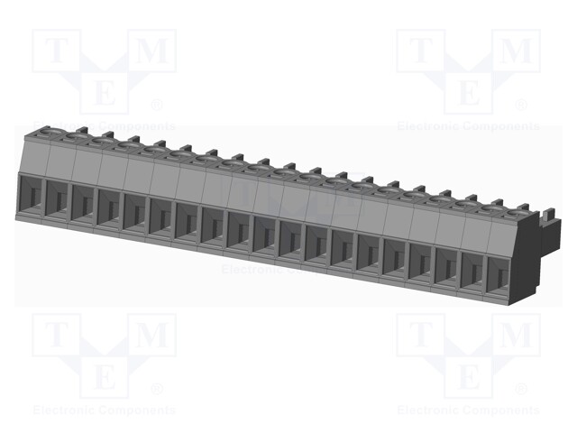 Connector: pluggable terminal block; plug; female; straight; grey