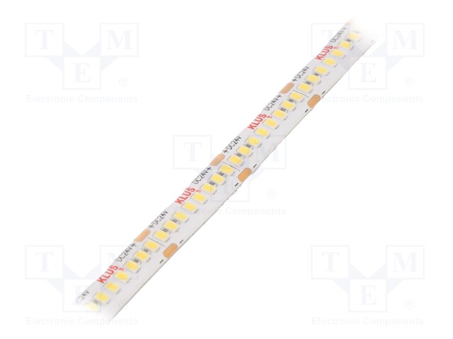 LED tape; white neutral; 24V; LED/m: 240; 10mm; IP65; 120°; 9.6W/m