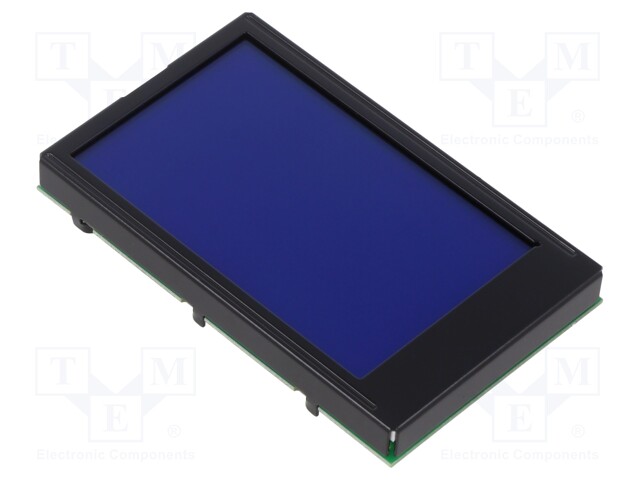 Display: LCD; alphanumeric; 4x20; blue; 75x45.8mm; LED; Char: 6.45mm