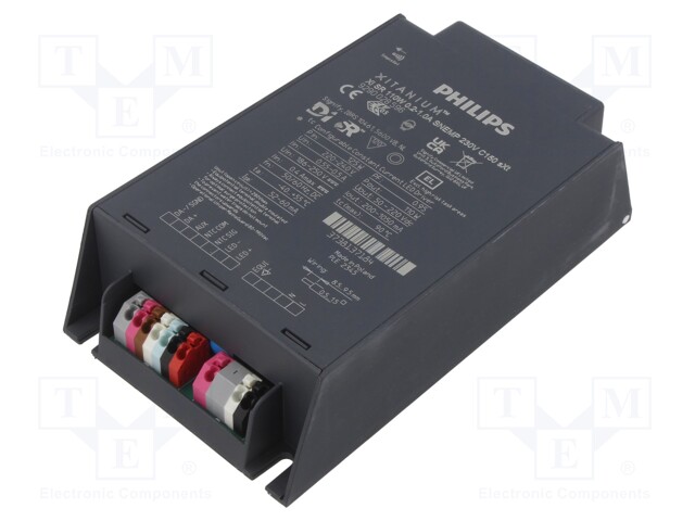 Power supply: switched-mode; LED; 150W; 70÷220VDC; 200mA÷1A; IP20