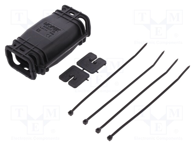 Gel cable joint; BREAK 30; polypropylene; IP68; black; Y: 100mm