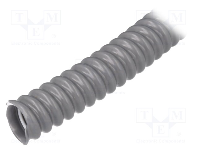 Protective tube; ØBraid : 36mm; PVC; grey; Len: 10m; -25÷80°C
