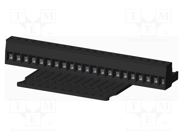 Connector: pluggable terminal block; plug; female; straight; 5mm