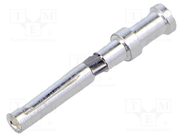 Contact; female; silver plated; 1mm2; CD; crimped; 10A