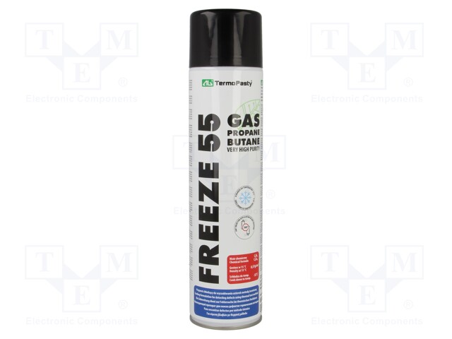Freezing aerosol; spray; can; colourless; 600ml; -55°C