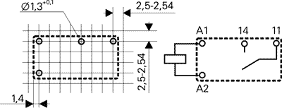 Relay: electromagnetic; SPST-NO; Ucoil: 6VDC; 6A; 6A/250VAC; PCB