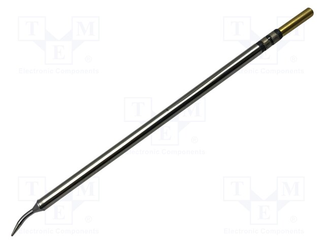 Soldering Tip, CVC-8 Series, 30° Conical, Bent, 0.4 mm, Additional Length With Change In Axis