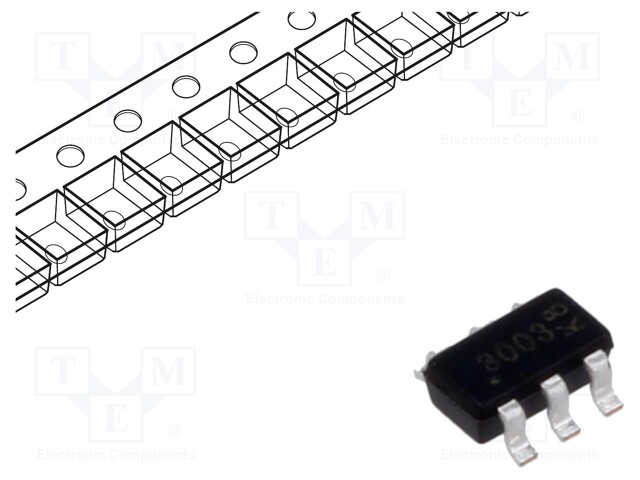 Dual MOSFET Driver, Low Side, 0V-40V Supply, 5A Out, 1.7ns Delay, SOT-23-6