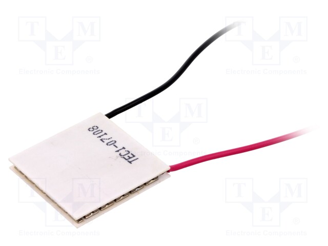 Module: Peltier; 8.5V; 8A; 30x30x3.5mm; 42.2W; Mat: Al2O3; 20AWG