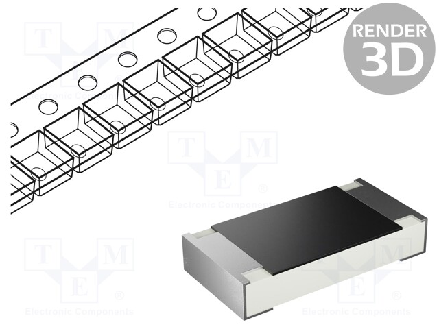 Resistor: thick film; SMD; 1206; 2.43Ω; 0.25W; ±1%; -55÷155°C