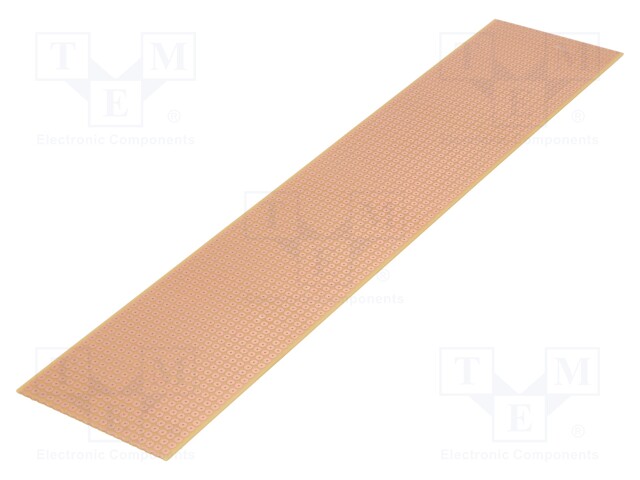Board: universal; single sided,prototyping; W: 500mm; L: 100mm