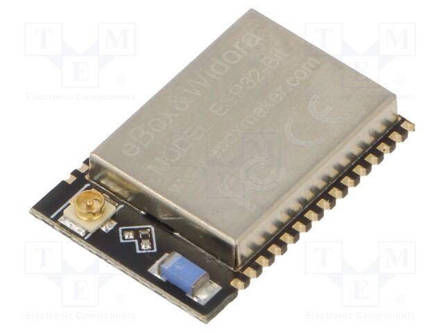 Module: communication; Bluetooth,WiFi; I2C,SPI,UART; ESP32