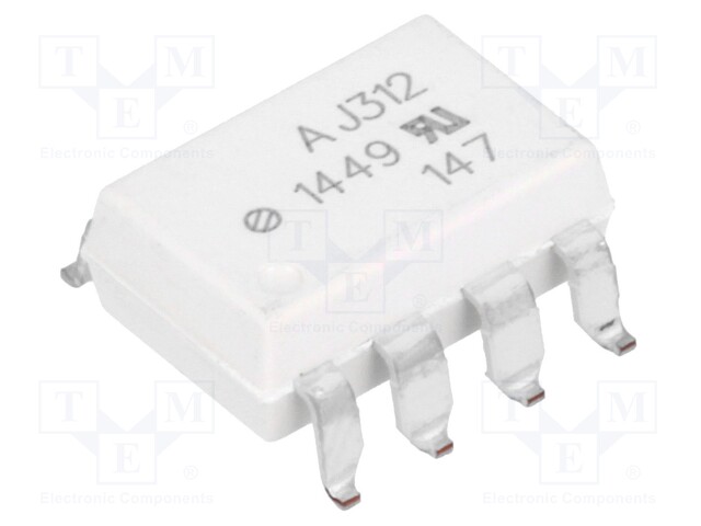 Optocoupler; SMD; Channels: 1; Out: IGBT driver; 3.75kV; 35kV/μs