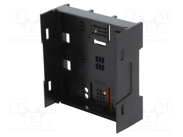 Enclosure: enclosure base; 70mm; ABS; black; UL94HB