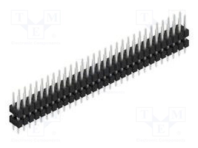 Connector: pin strips; pin header; male; PIN: 60; 2.54mm; THT; 2x30