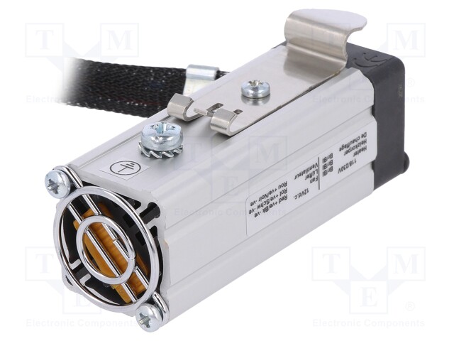 Blower heater; CIRRUS 25/2; 20W; 12VDC; IP20; DIN EN50022 35mm